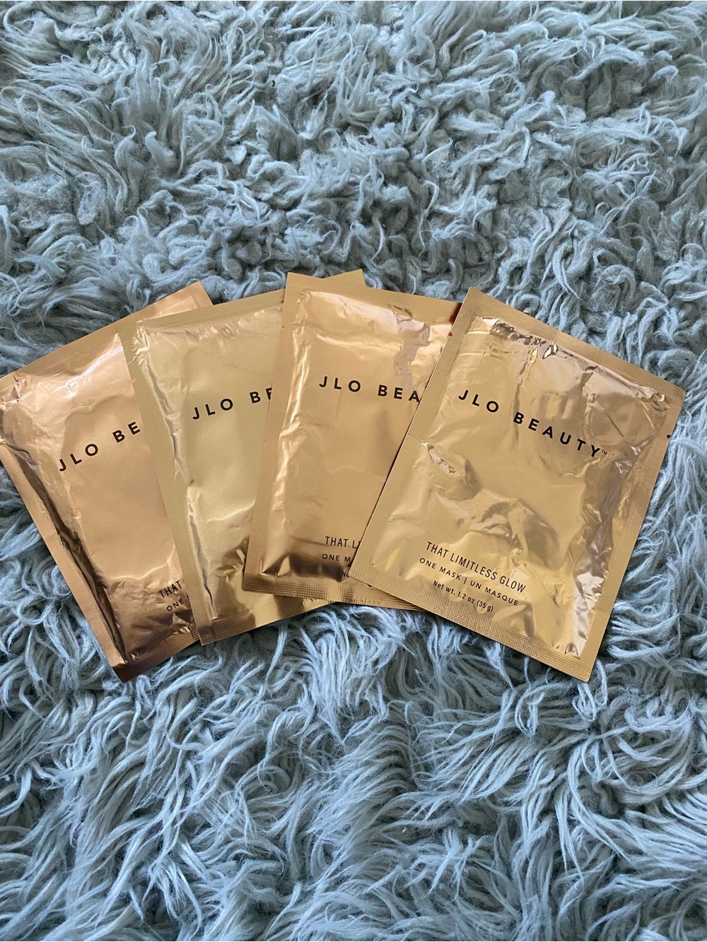 JLo Beauty That Limitless Glow Sheet Mask – Gold
